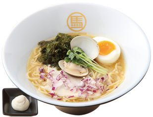 あおさ香る貝出汁とんこつ